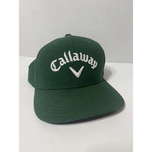 Callaway Adult Performance Pro Odyssey Golf Hat/Cap- Green Adjustable- Excellent